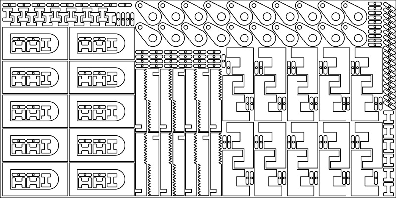 Schachtel Ergebniss DXF Schachtel Ergebniss